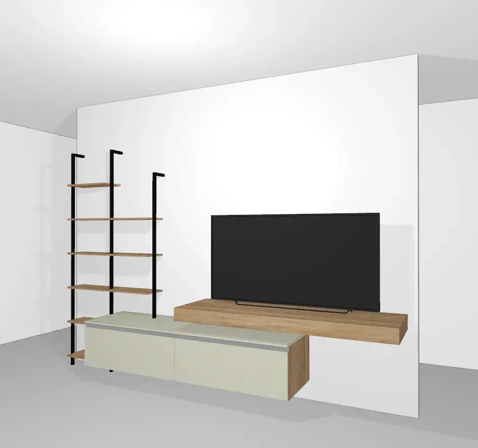 Meuble TV KIT 03 Hezioss Décoration