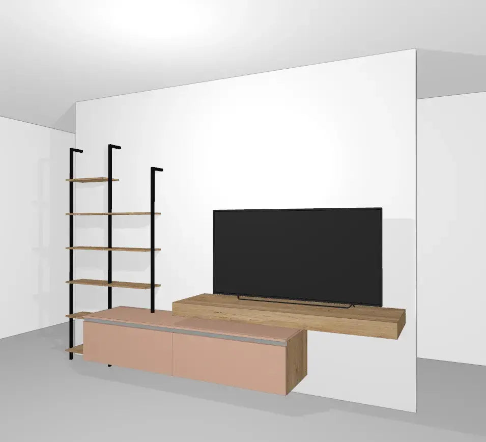 Meuble TV KIT 03 Hezioss Décoration