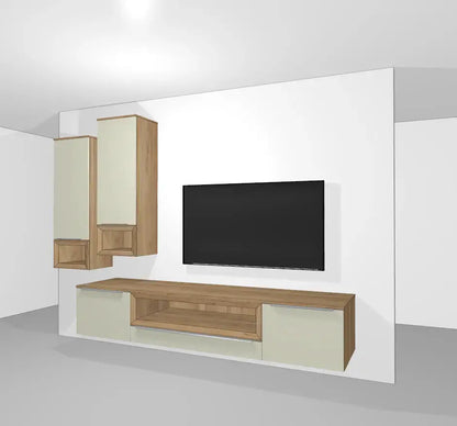 Meuble TV KIT 08 Hezioss Décoration