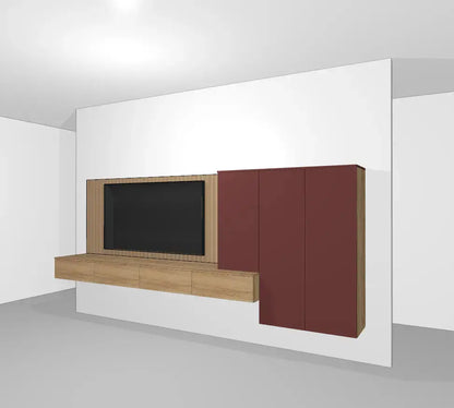 Meuble TV KIT 09 Hezioss Décoration