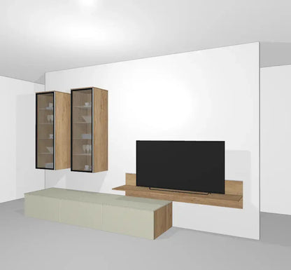 Meuble TV KIT 10 Hezioss Décoration