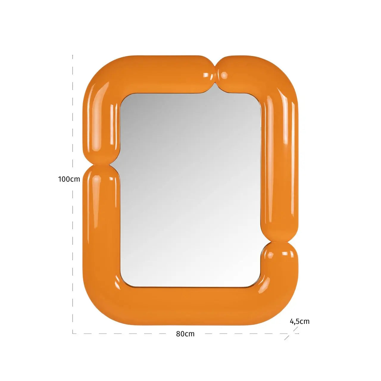 Mirror Ayla orange
