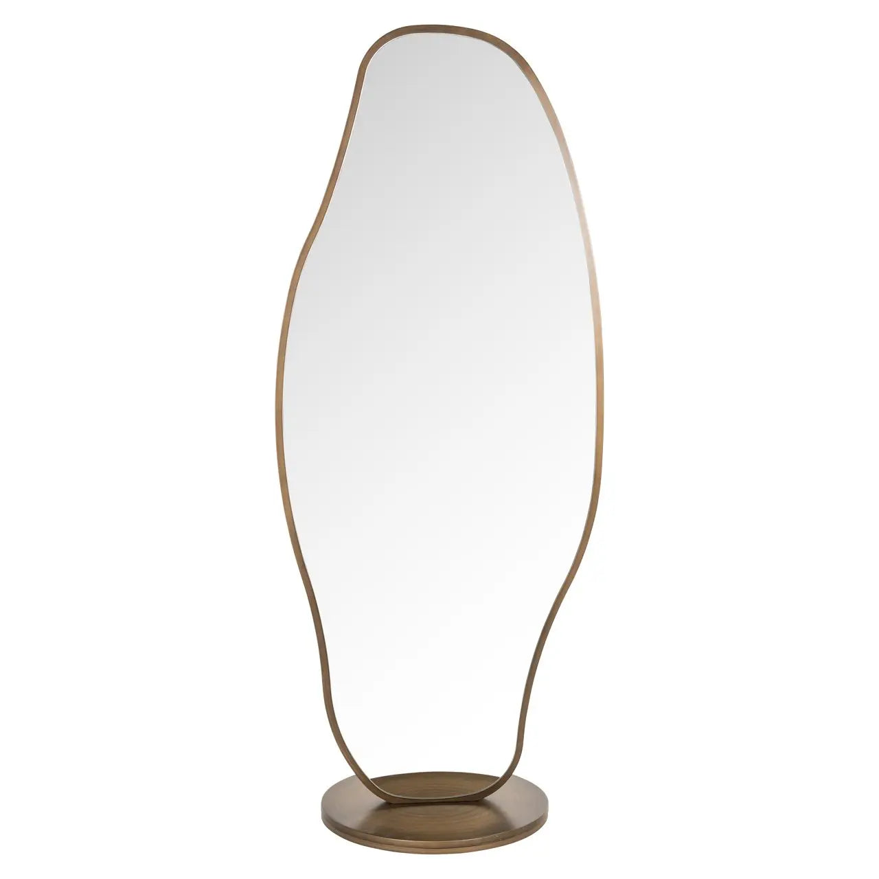 Mirror Jalyce brushed gold