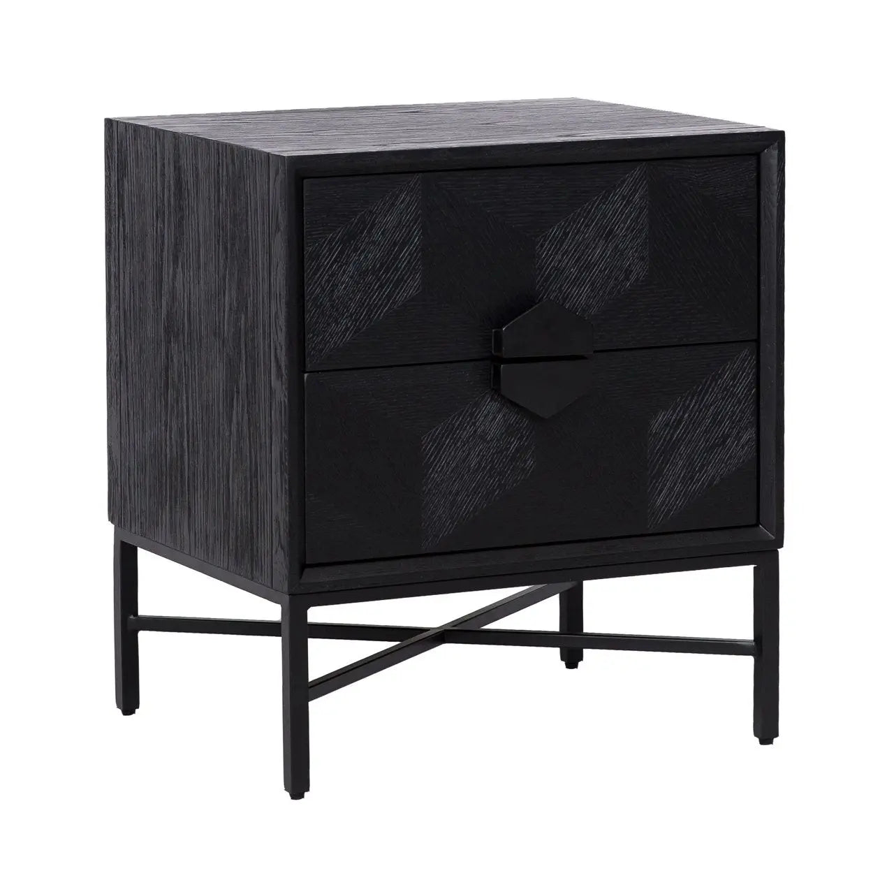 Multi drawer cabinet Blax black