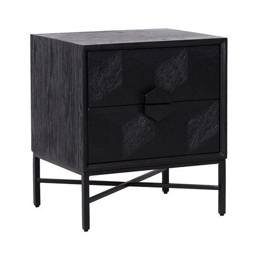 Multi drawer cabinet Blax black