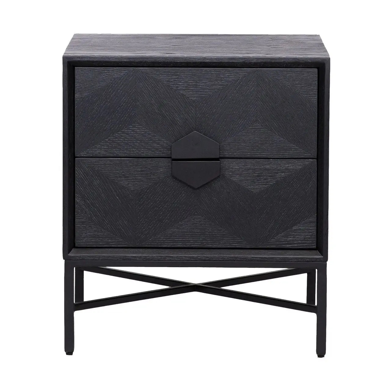 Multi drawer cabinet Blax black
