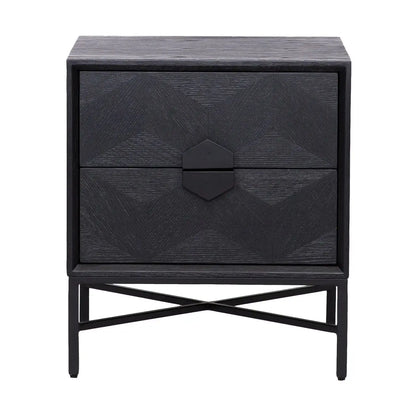 Multi drawer cabinet Blax black