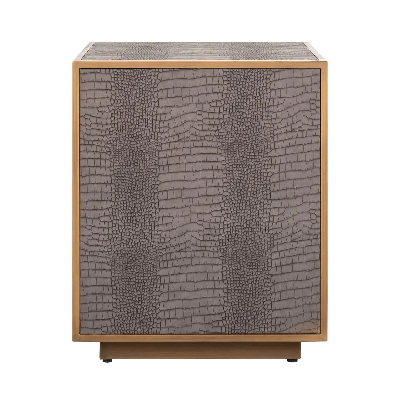 Multi drawer cabinet Classio brushed gold