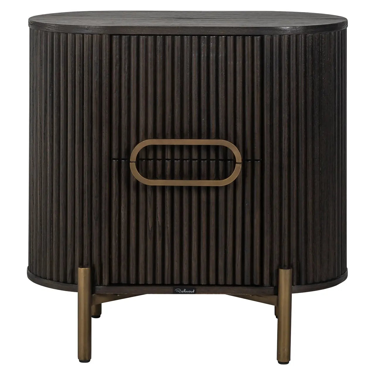 Nightstand Luxor brown