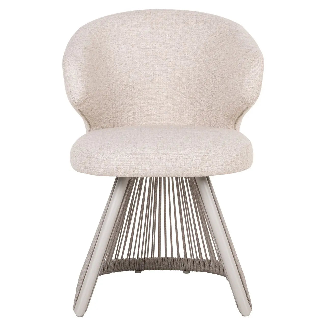 Outdoor dining chair Nuba beige alpine