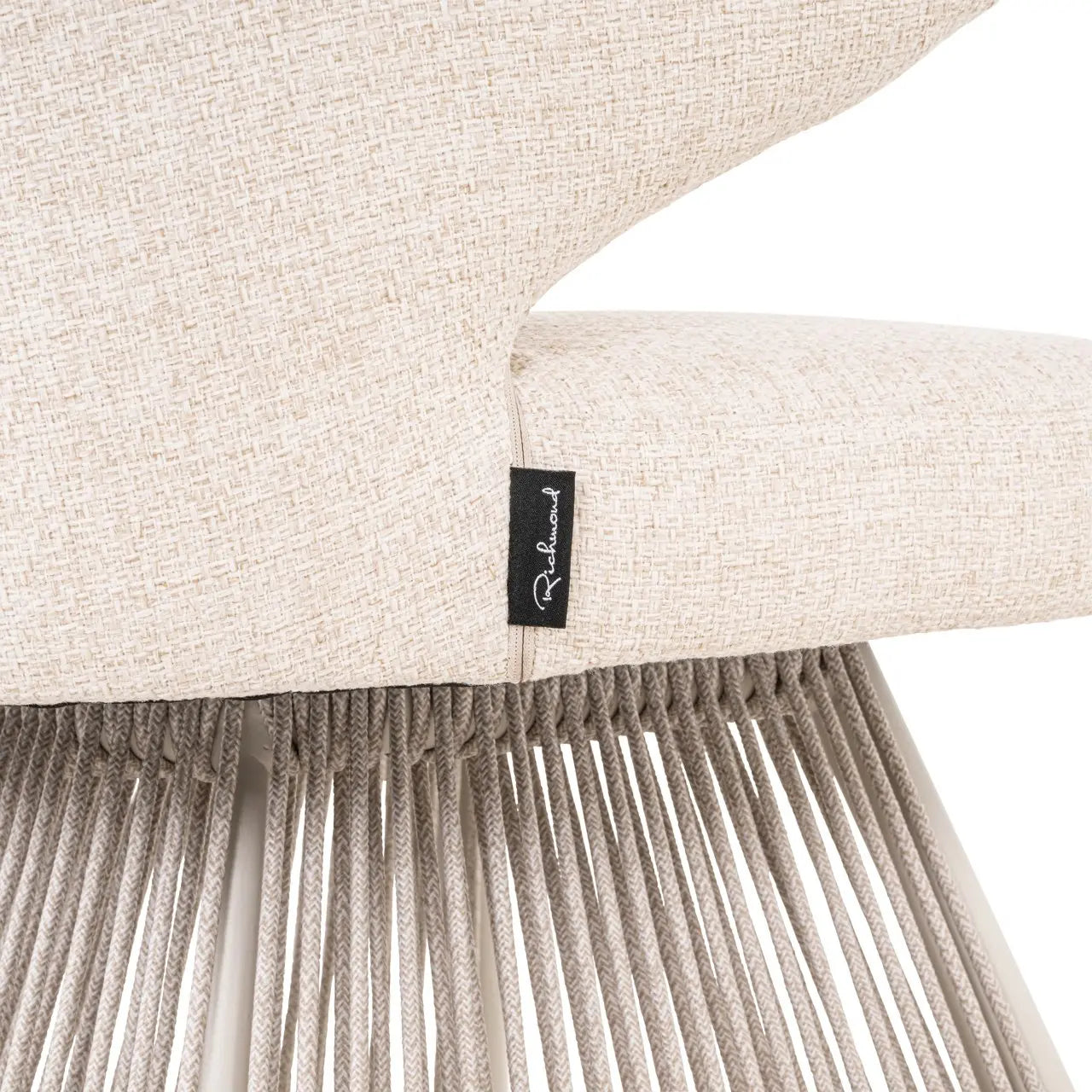Outdoor dining chair Nuba beige alpine