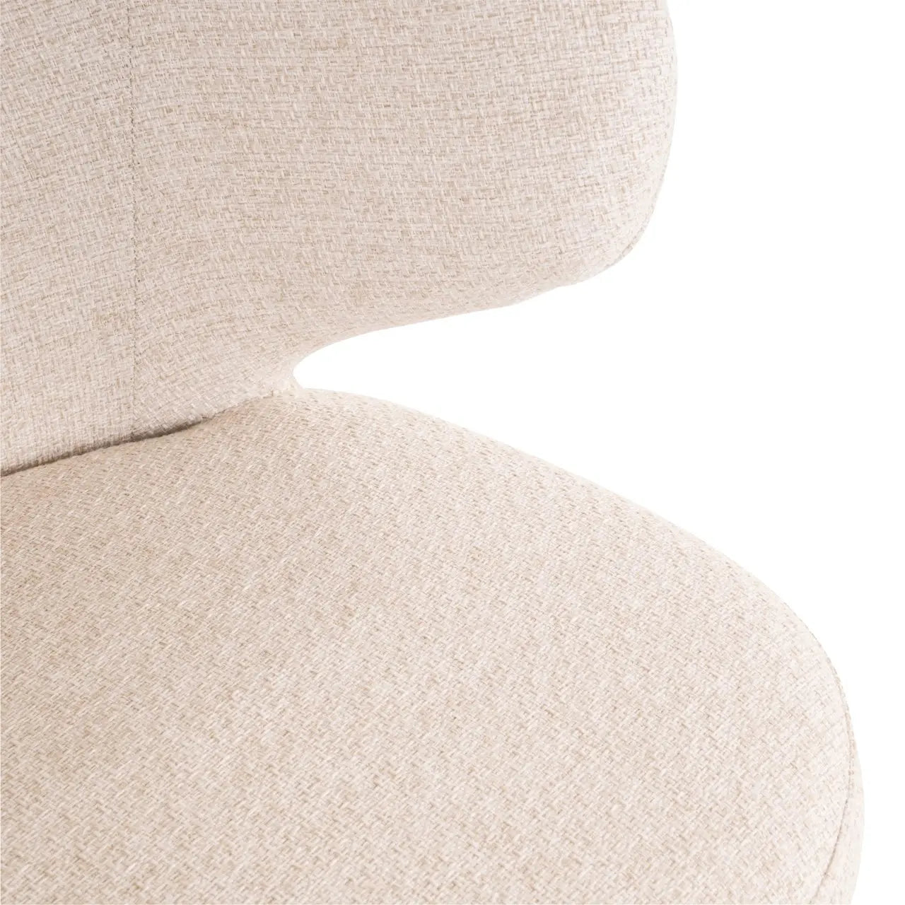 Outdoor dining chair Nuba beige alpine