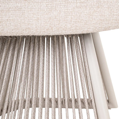 Outdoor dining chair Nuba beige alpine