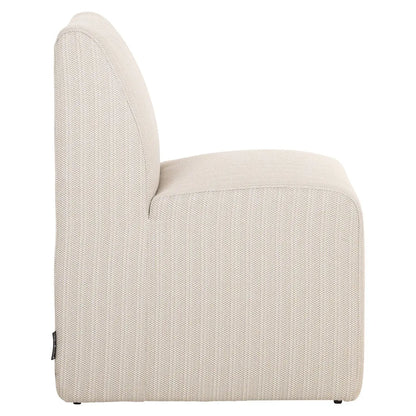 Outdoor dining chair Riva beige