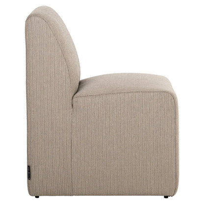 Outdoor dining chair Riva taupe