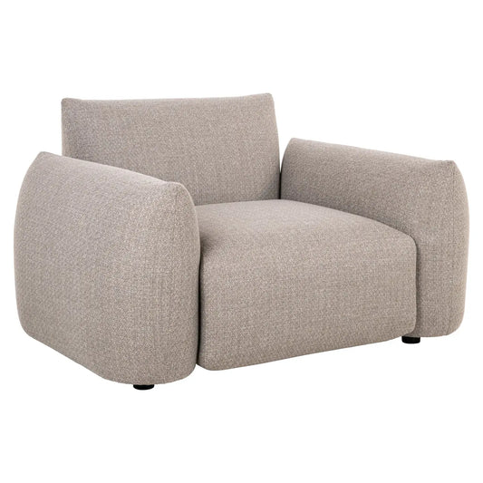 Outdoor lounge chair Dawson greige alpine