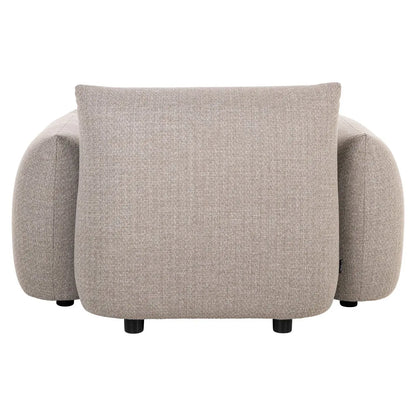 Outdoor lounge chair Dawson greige alpine