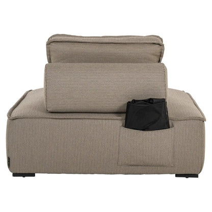 Outdoor lounge chair Jondal taupe