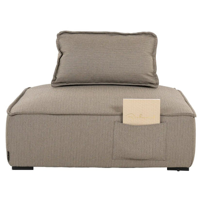 Outdoor lounge chair Jondal taupe