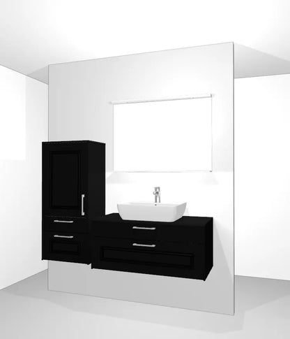 Pack Salle de bain BSET100-006 Hezioss Décoration