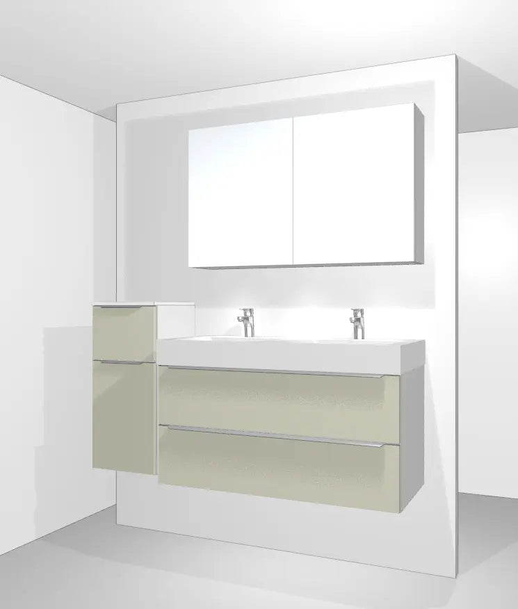 Pack Salle de bain BSET120-015 Hezioss Décoration