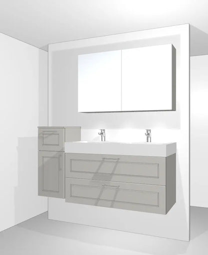 Pack Salle de bain BSET120-015 Hezioss Décoration