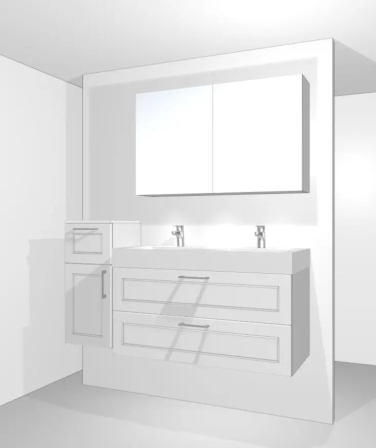 Pack Salle de bain BSET120-015 Hezioss Décoration