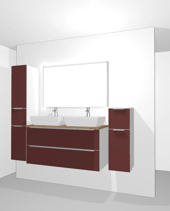 Pack Salle de bain BSET120-016 Hezioss Décoration