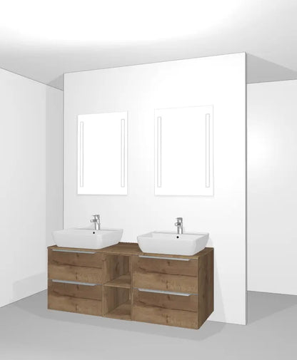 Pack Salle de bain BSET150-002 Hezioss Décoration