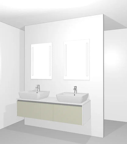 Pack Salle de bain NBSET150-001 Hezioss Décoration