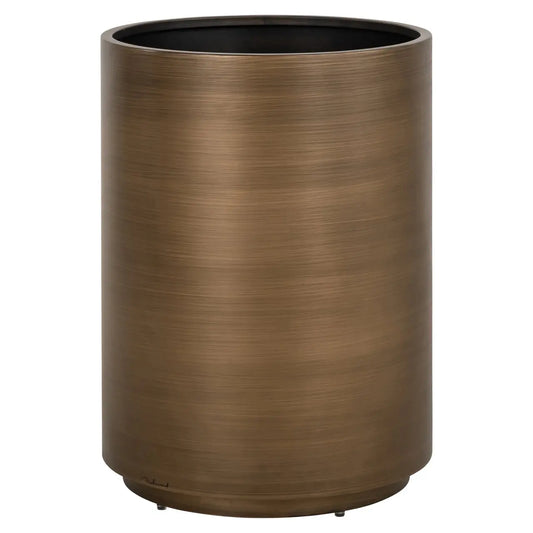 Planter Dira brushed gold 45Ø