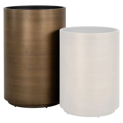 Planter Dira brushed gold 50Ø
