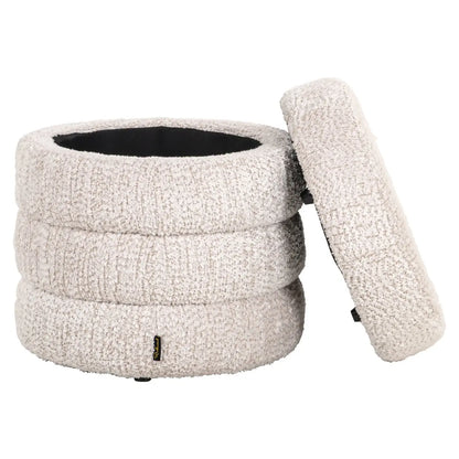 Pouffe & Footstool Adele lovely cream