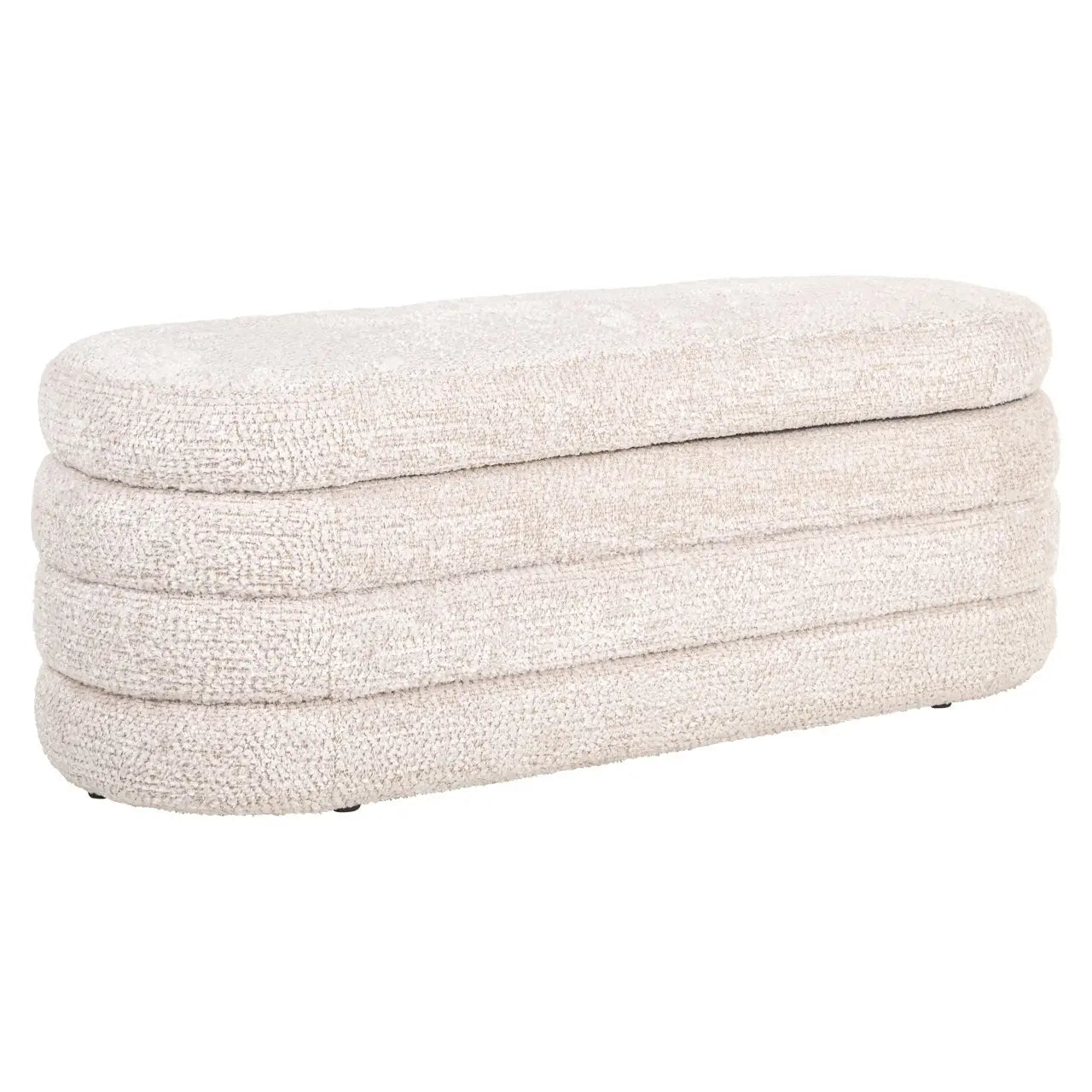 Pouffe & Footstool Camile lovely cream