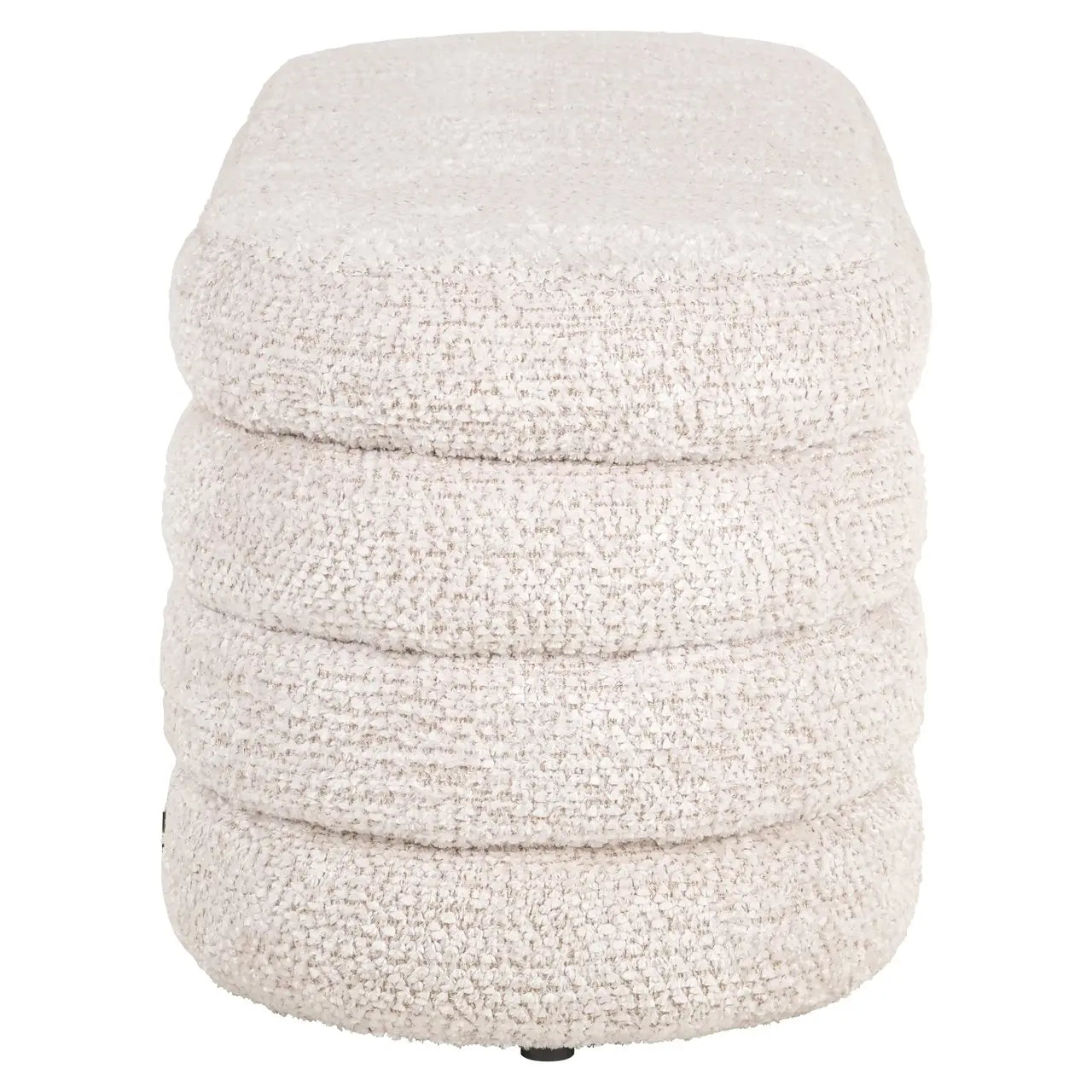 Pouffe & Footstool Camile lovely cream