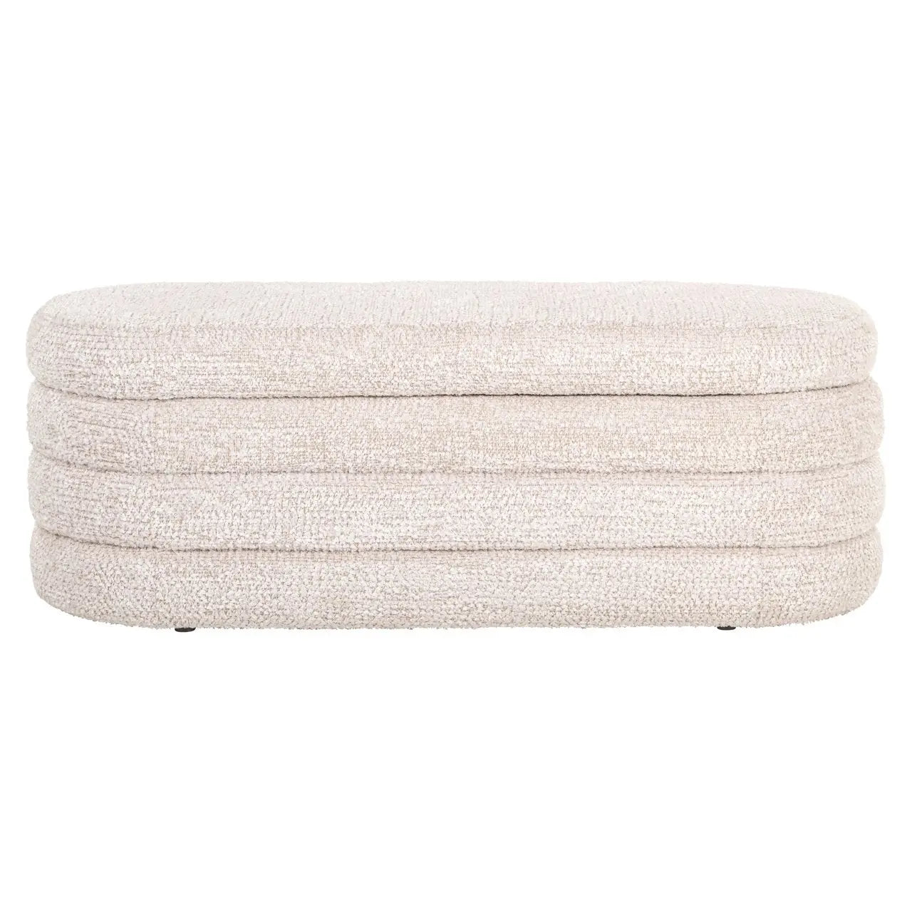 Pouffe & Footstool Camile lovely cream