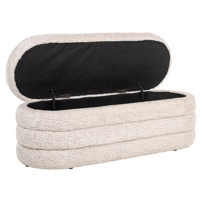 Pouffe & Footstool Camile lovely cream