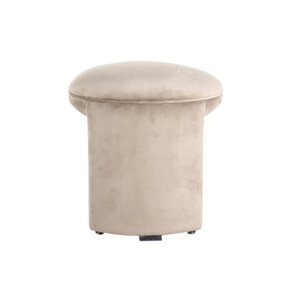 Pouffe & Footstool Fargo khaki velvet