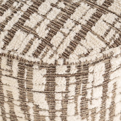 Pouffe & Footstool Lexie cream 45Ø
