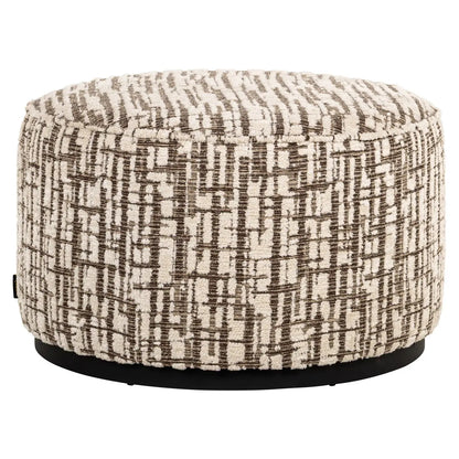 Pouffe & Footstool Lexie cream 70Ø