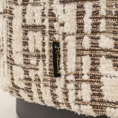 Pouffe & Footstool Lexie cream 70Ø
