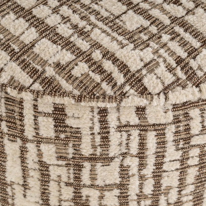 Pouffe & Footstool Lexie cream 70Ø