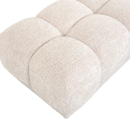 Pouffe & Footstool Noah lovely cream