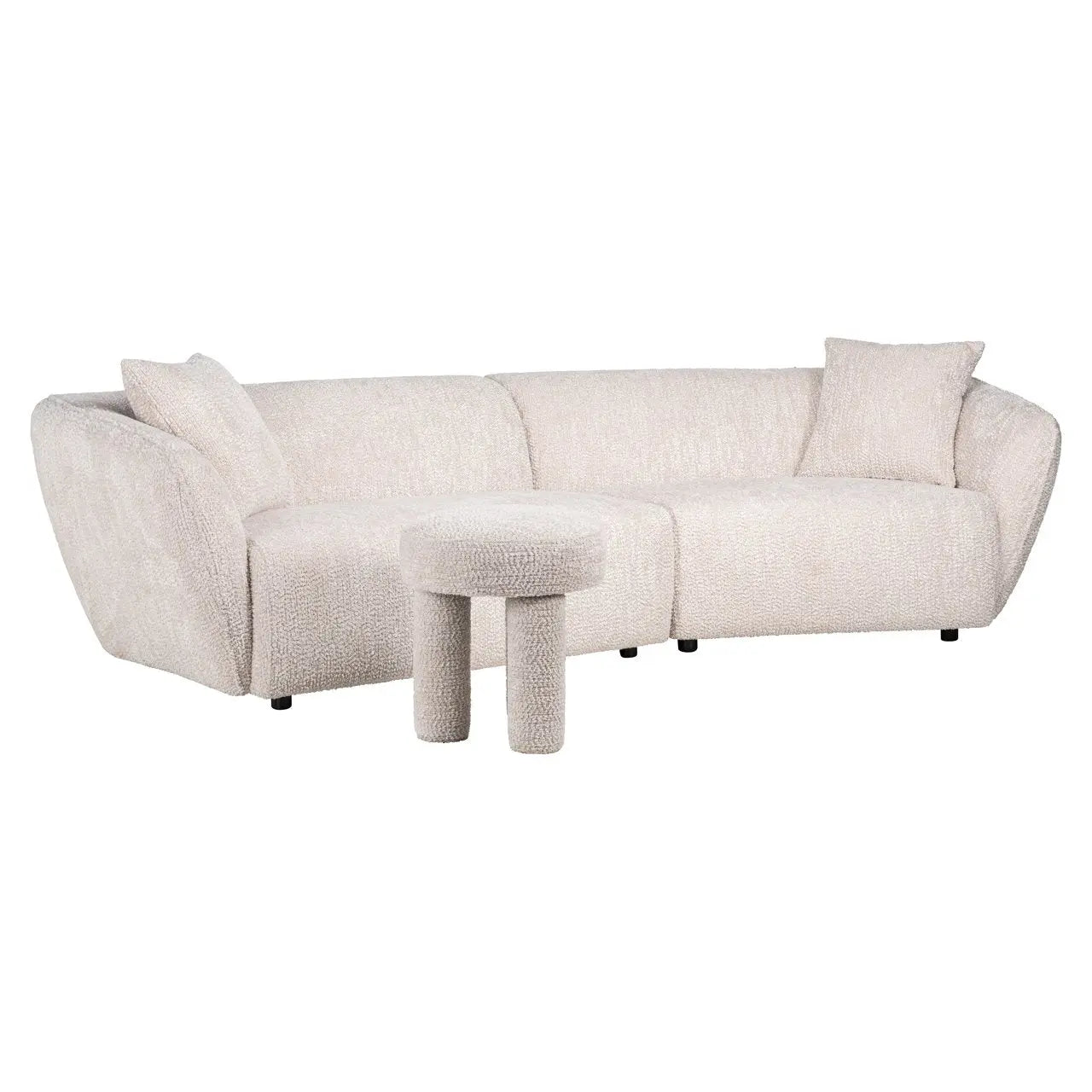 Pouffe & Footstool Pommery lovely cream