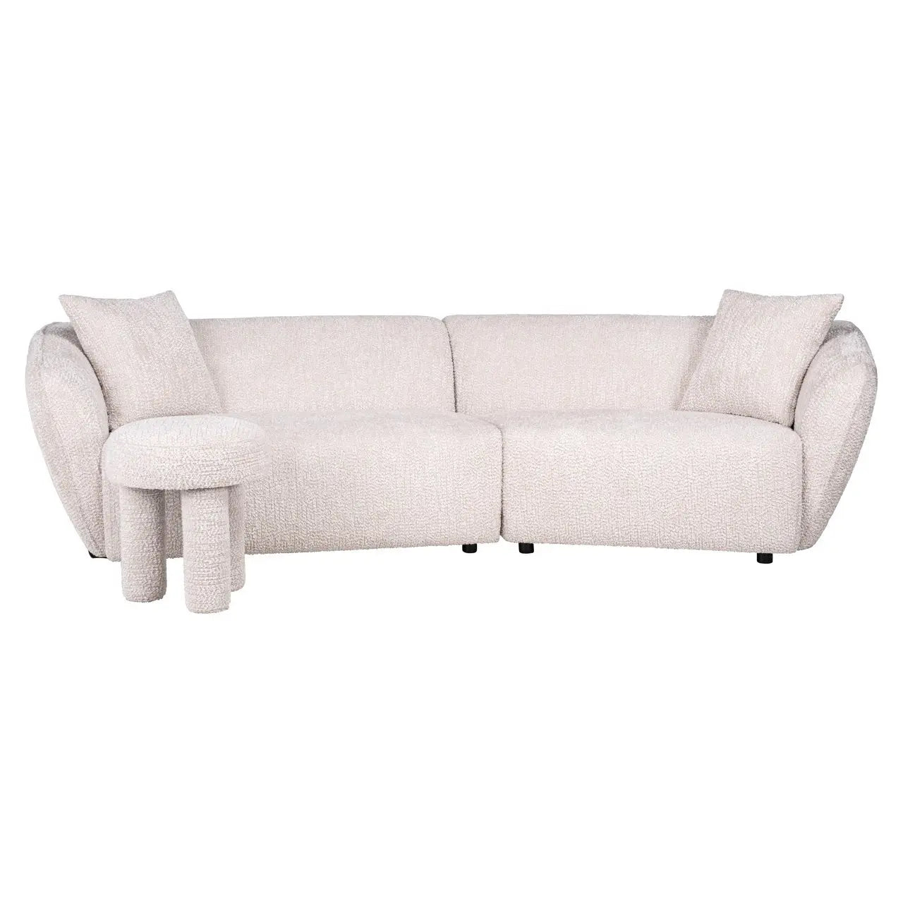 Pouffe & Footstool Pommery lovely cream