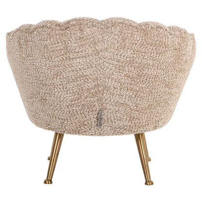 Lounge chair Charly lovely beige kids