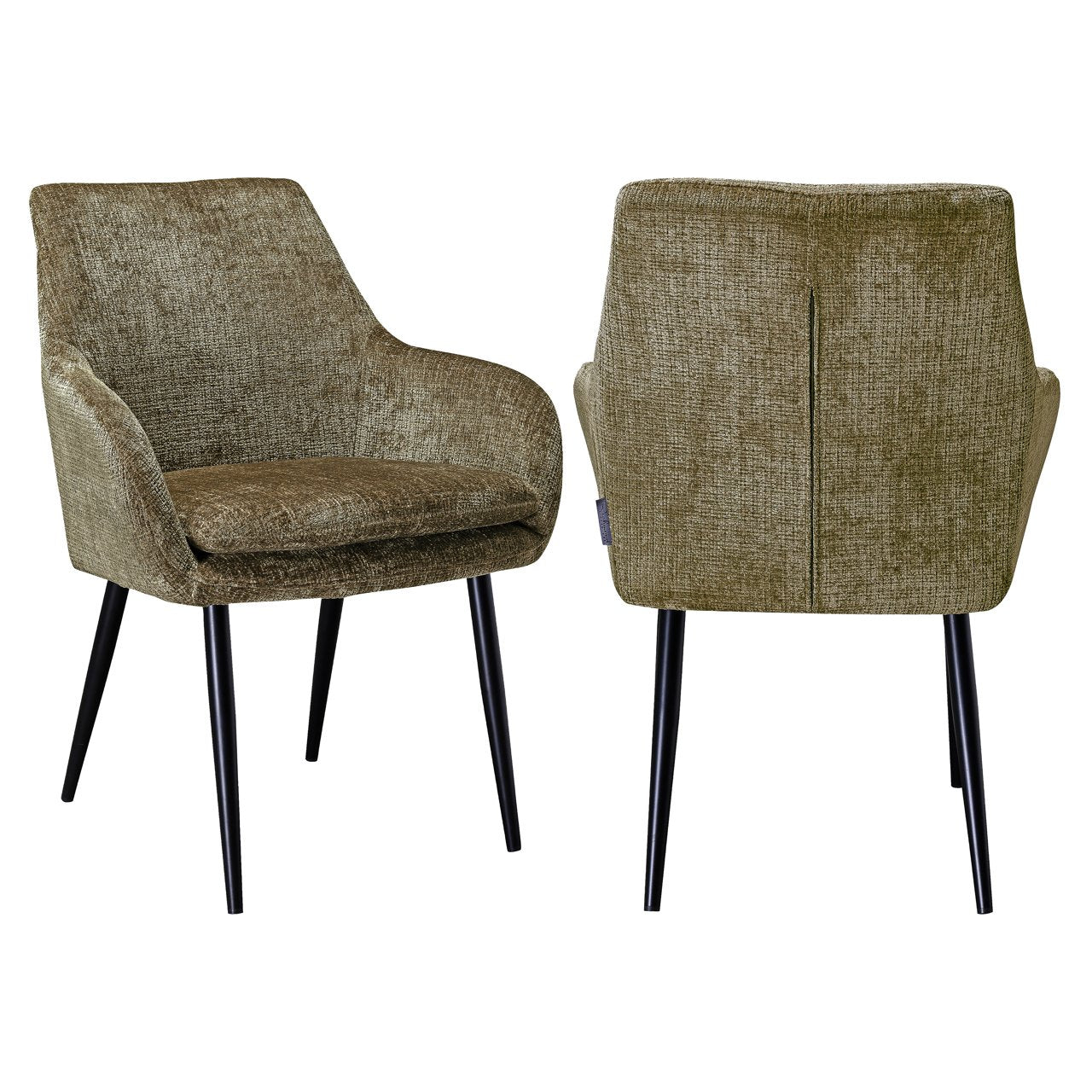 Dining chair Chrissy niagara stone (Set of 2)