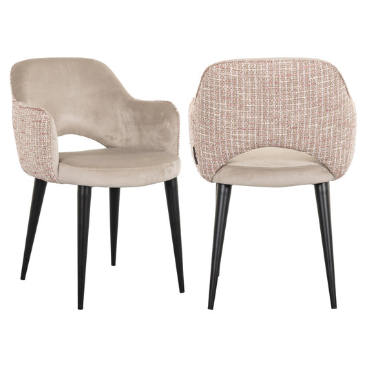 Dining chair Giovanna trendy rose