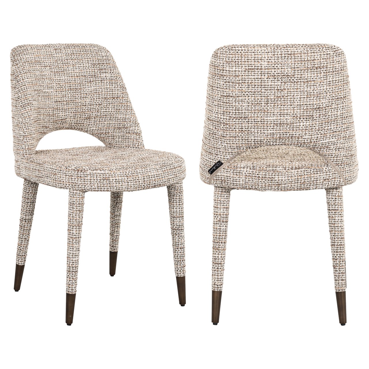 Dining chair Cecilia trendy nature (Set of 2)