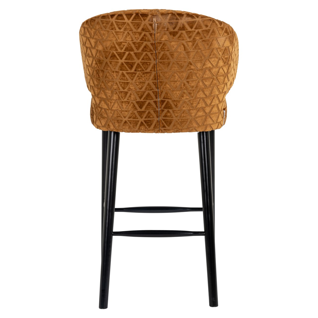 Bar stool Indigo old gold triangle
